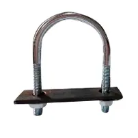Abrazadera U-bolt de acero